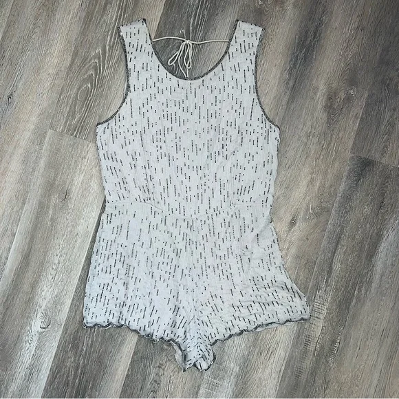 ❌N/A❌ Free People beaded romper - Picture 12 of 15